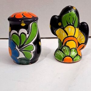 Salt and Pepper Shakers Ceramic Multicolor
